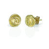 Rose Bud Studs 18K gold