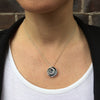 Sterling Silver Rose Bud Necklace