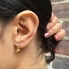 Flourish Earring 18K gold (X small)