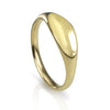 Solid Gold Oval Ring