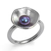 Sterling Silver and Pearl Oyster Rings