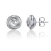 Rose Bud Studs (silver)