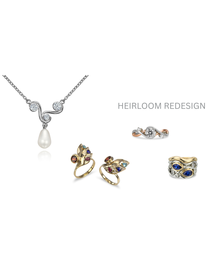 Heirloom redesign jewellery by Marina Babic