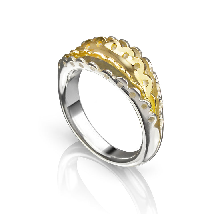 Flourish Lace Edge Ring