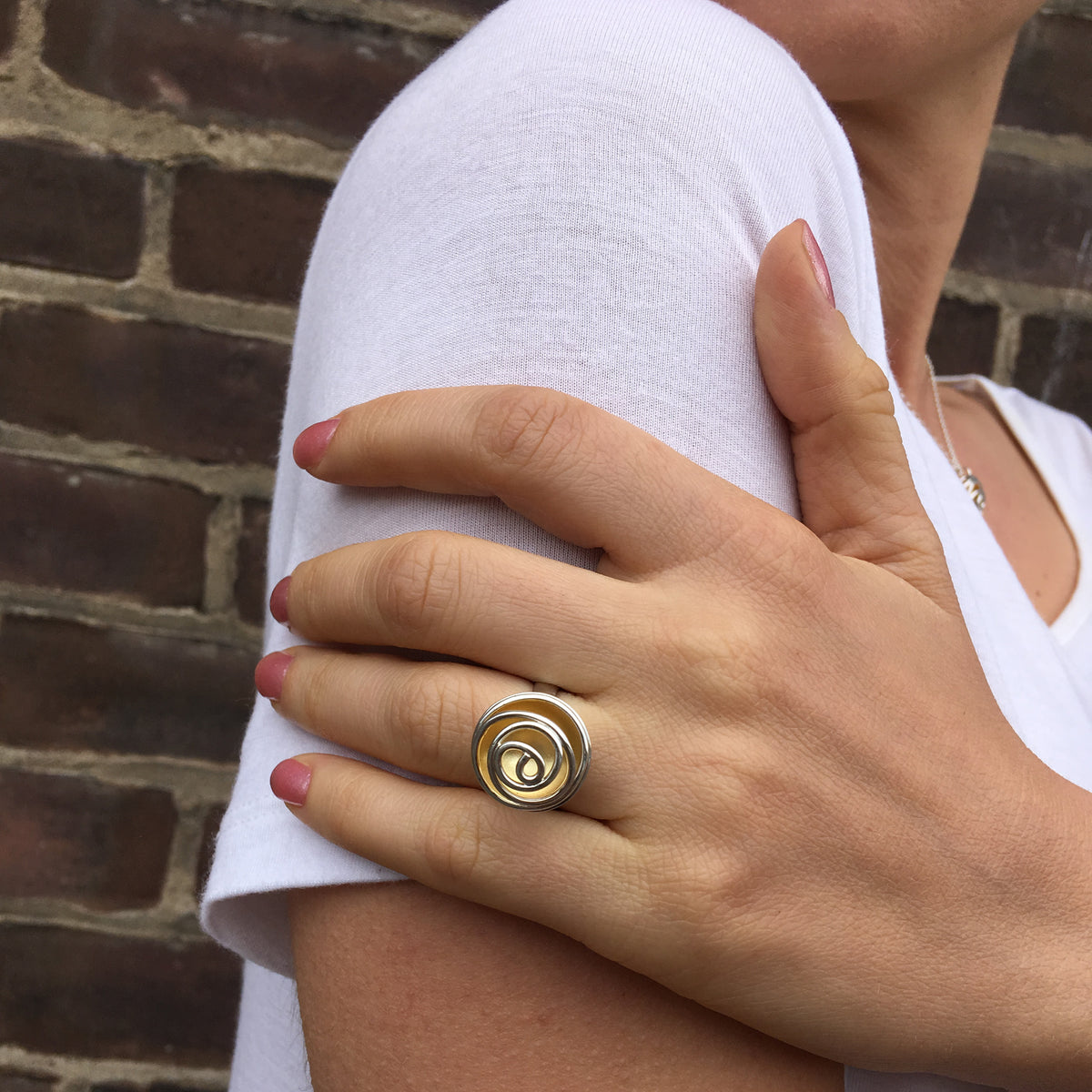 Single Rose Bud Ring