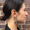 Leaf Drop Earrings (perforated)