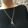 Sterling Silver Vine Leaf Necklace
