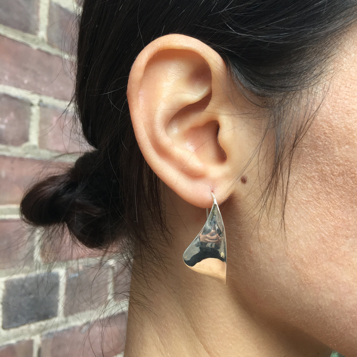 Flared Earrings Smooth