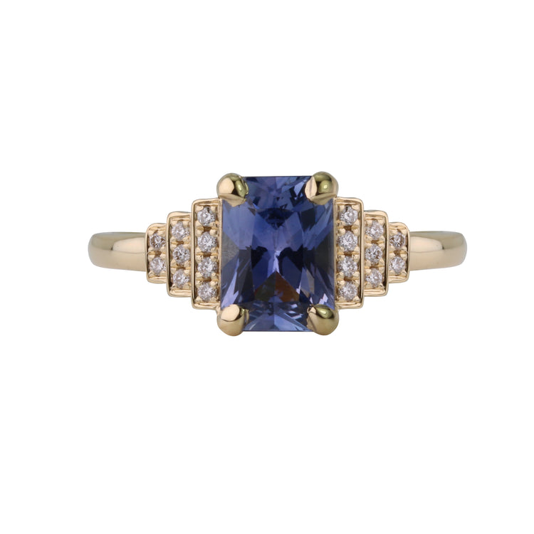 Purple Sapphire Ring