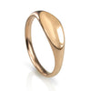 Solid Gold Oval Ring