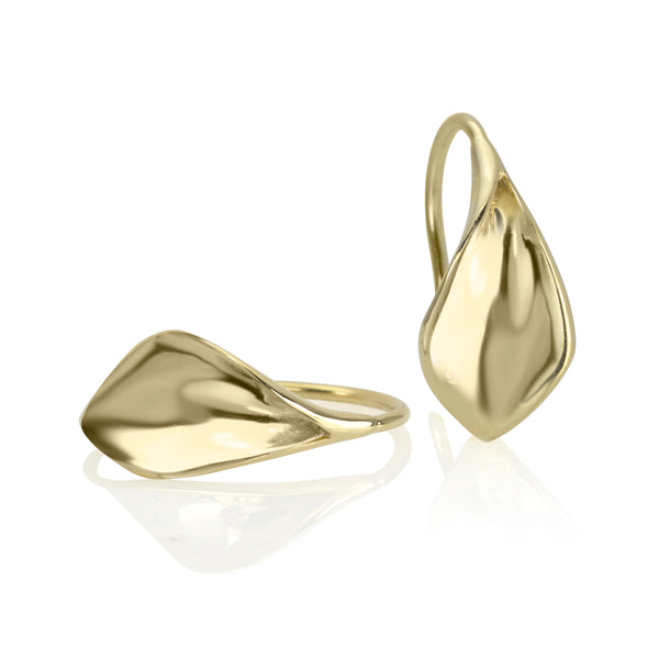 Flourish Earring 18K gold (X small)